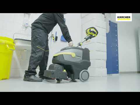 How to use the scrubber drier BR 35/12 C Bp