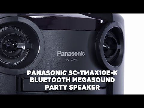 Panasonic SC-TMAX10E-K nešiojama kolonėlė