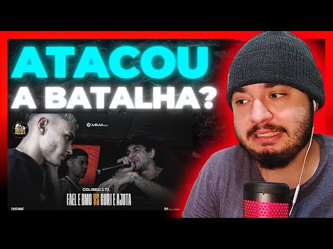 (FICOU PESSOAL 🔥🔥) GURI (SP) E AJOTA (SP) X FAEL E BMO - SEMI - BATALHA DO COLISEU  REACT BAUEB