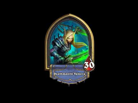 Deathmantle Valeera All Hero Quotes - Hearthstone