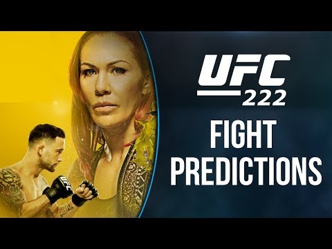 UFC 222 - Prediction & Fight Simulations