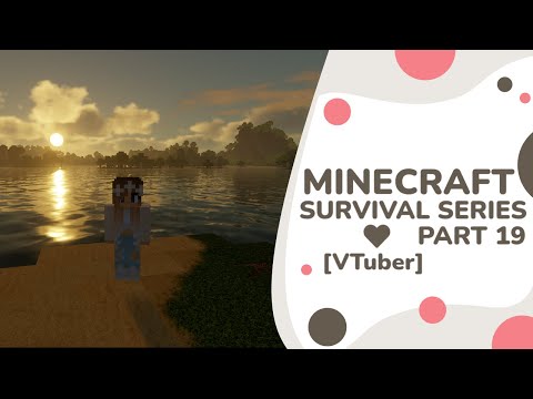EPIC Minecraft SURVIVAL ft. VTuber Catiii! 🌼🔥