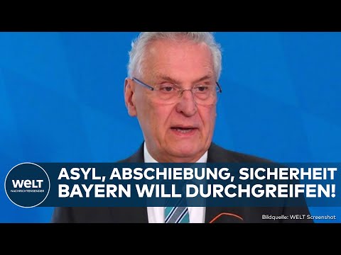 DEUTSCHLAND: Bayern macht ernst! Herrmann stellt Pläne zu Migration und Sicherheit vor