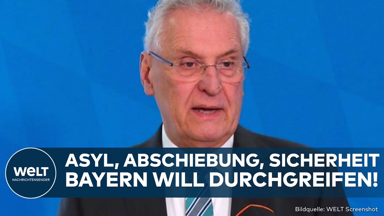DEUTSCHLAND: Bayern macht ernst! Herrmann stellt Pläne zu Migration und Sicherheit vor