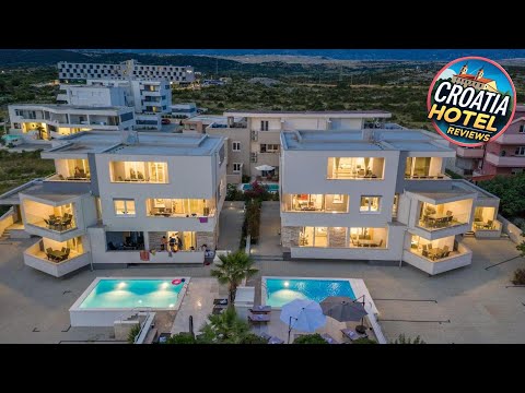 Apartments & Rooms Danivan Pool Villas | Novalja, Croatia | Hotel Review 🏩