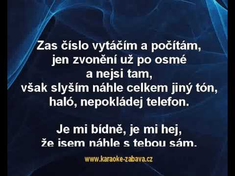 Haló - Jiří Korn Karaoke tip