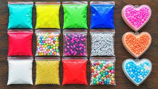 Mega Relaxing Slime Mixing with Bags and Crunchy Foam