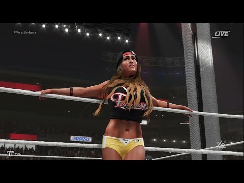 WWE 2K19 - Nikki Bella VS Charlotte Flair - RAW Women's Championship
