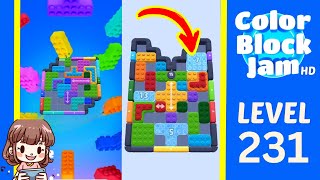Solusi Level 231 Color Block Jam