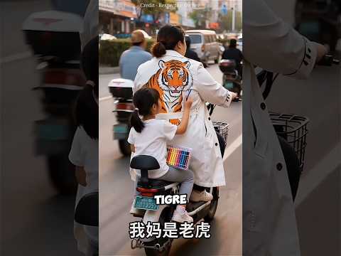 ¡El niño que no puede dejar de dibujar animales en los abrigos! 🐯🐉 #shortvideo