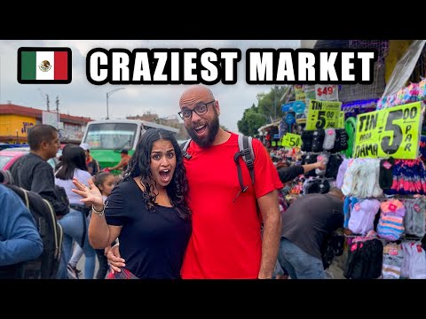 Mexico City's CRAZIEST Market 🇲🇽