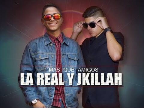 La Real & JKyllah - Más que amigos (Lyrics Video)