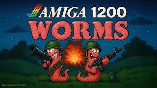 Worms: The Directors Cut - Amiga  1200 - They're pink, hard and deadly!