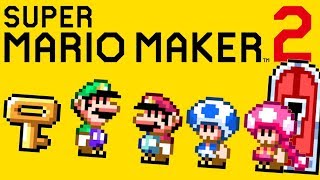 Luigi Gets MUGGED in New Super Mario Maker 2 Opening Cutscene (Key & Locked Door Secret)