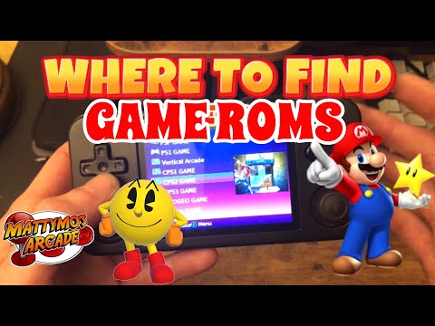 Where to Find Video Game ROMs or Files