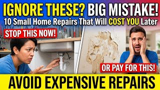 Small Home Repairs You Should NEVER Ignore | Avoid Expensive Repairs Later