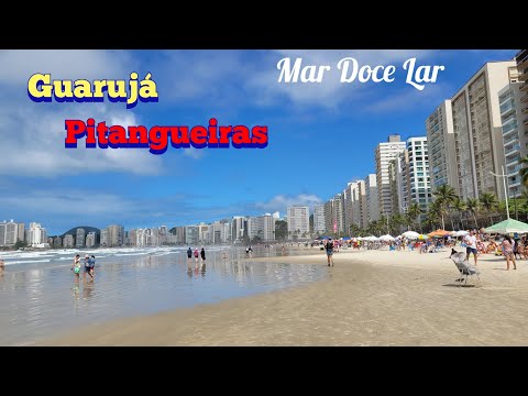 Sunny Sunday at Pitangueiras beach - Guarujá