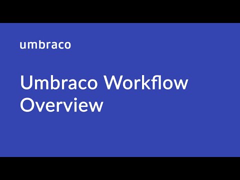 Umbraco Workflow Overview