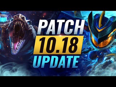 NEW UPDATE: BEST Champions TIER List – League of Legends Patch 10.18
