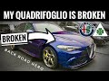 Alfa Giulia Quadrifoglio is broken! Won't start.