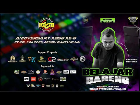 Belajar Bareng Cak Dodot - KBSB 2025 Banyuwangi