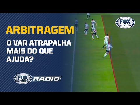O VAR ATRAPALHA MAIS DO QUE AJUDA? Veja o debate sobre as polêmicas de arbitragem no Brasileirão