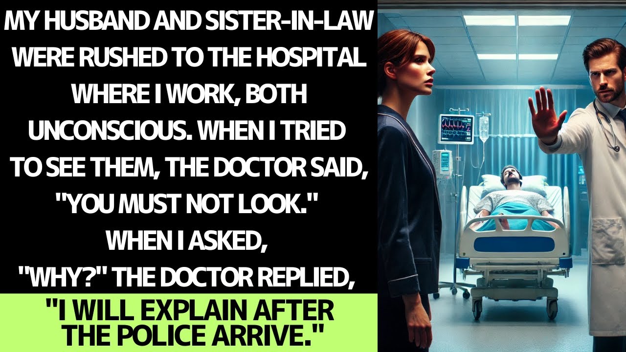 MY HUSBAND AND SIL WERE RUSHED TO MY HOSPITAL… THE DOCTOR’S WORDS SHOCKED ME
