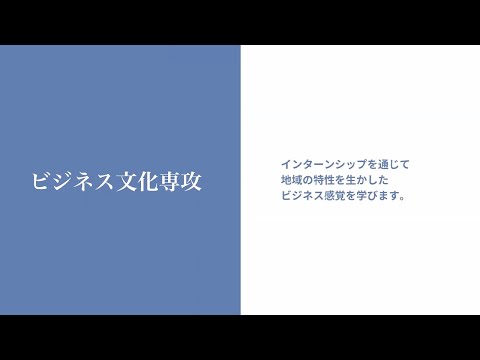 至誠館大学 大学案内-ビジネス文化専攻