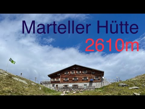Marteller Hütte 2610 // Durch das eindrucksvolle Talende von Martell hinauf zur Hütte | Martelltal