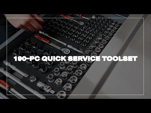190-PC Quick Service Toolset Walk-Through | Sonic Tools