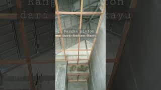 Download lagu PEMBUATAN PLAFON DARI RANGKA KAYU #shorts mp3