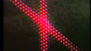 Optics: Fraunhofer diffraction - crossed multiple slits