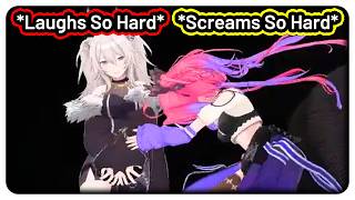 Vivi Gets Jumpscared So Hard She Hugs Botan【Hololive】