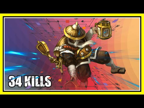 HoN Drunken Master Gameplay - `Pedellche - Diamond
