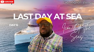 Icon Of The Seas Day 6 Last Sea Day Vlog! Lazy Sea Day vibes & Hooked Seafood