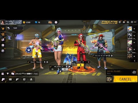 Free Fire Live || FF Stream With Random Players Girl Reaction #totalgaming #ajjubhaikafaceriveal