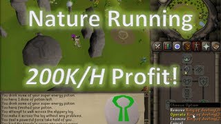 preview picture of video 'RuneScape 2007 - Nature Crafting - Moneymaking [~200K/H]'
