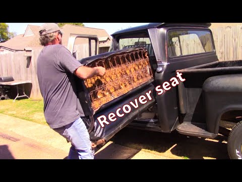 Recover seat chevy c10