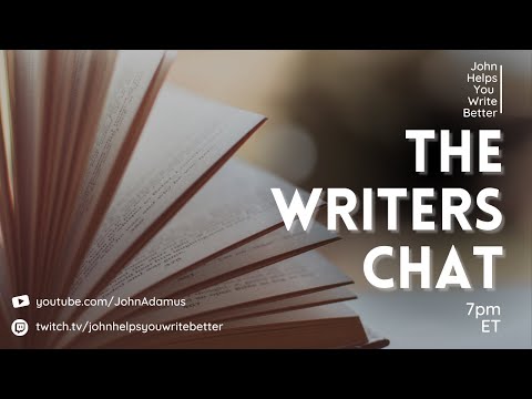 A Writing Coach Answers Your Questions! The Writers Chat for 12/7