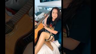 What would you name my guitar? #guitargirl #livehighlights #rockerchick
