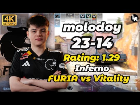 molodoy (23-14) FURIA vs Vitality (Inferno) | IEM Chengdu 2025 #FURIA #molodoy