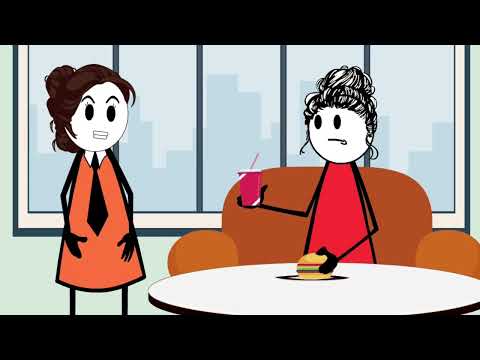 Veronika’s Lunch Break Is a No Work Zone  Enter at Your Own Risk 😂 #gplus #animation