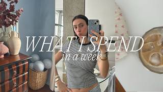 WHAT I SPEND IN A WEEK 💸 realistic weekly vlog living in Montreal