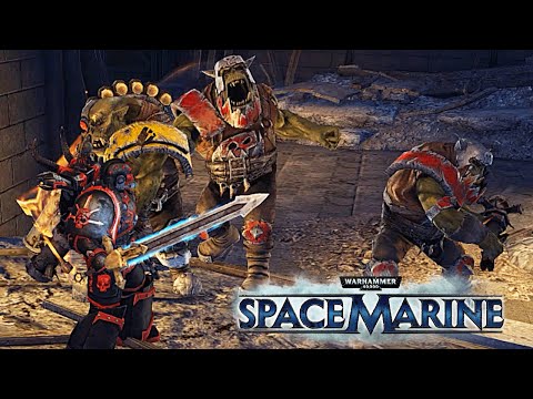 BROTHERHOOD OF DARKNESS vs Imperium & Orks! - Warhammer 40K: Space Marine | Augmented Mod 2021
