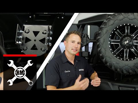 How To Install the Tusk Spare Tire Carrier on a Yamaha Wolverine RMAX4 1000