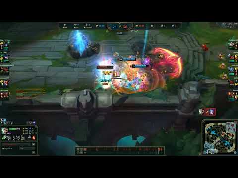 Broken covenant Riven skin in action