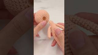 My first 💯 no-sew pattern  #amigurumi #crochet