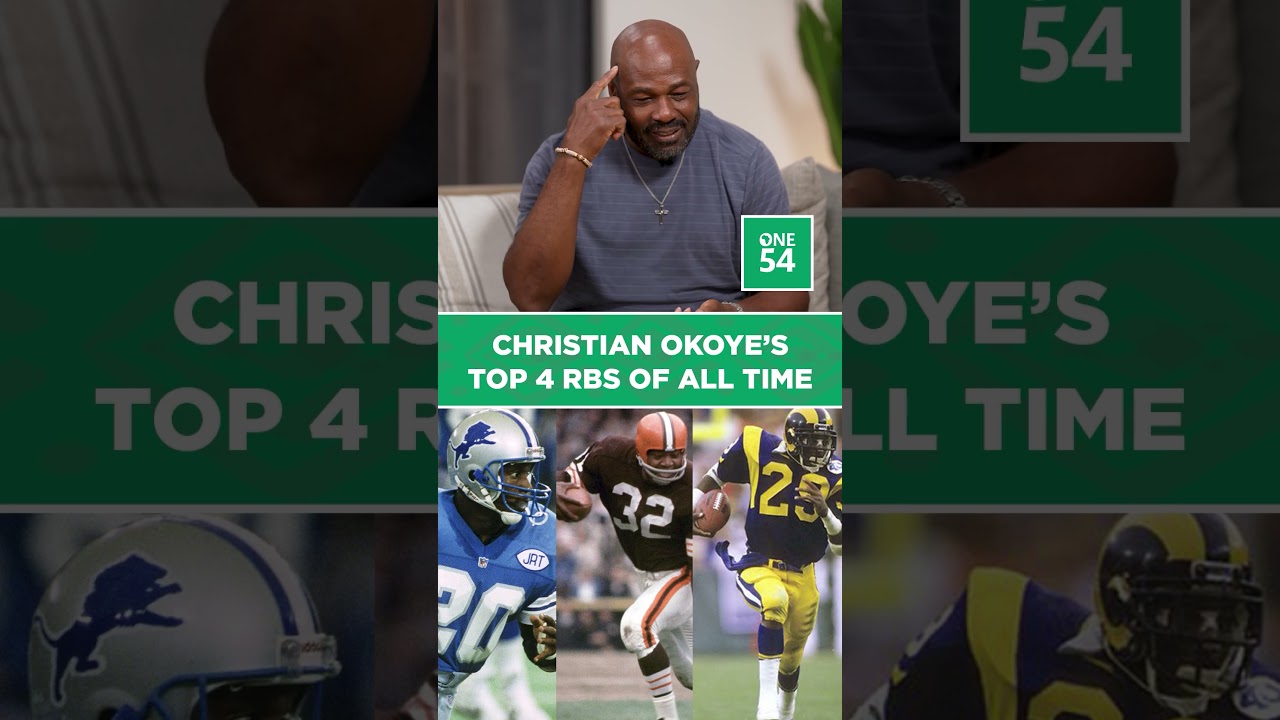 Christian Okoye’s Top 4 RBs Of All Time | One54 Africa Podcast