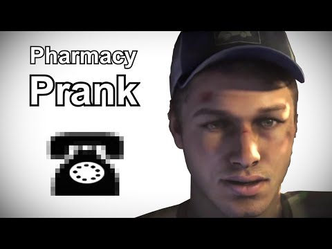 Ellis Calls a Pharmacy for Pillz - Left 4 Dead Prank Call