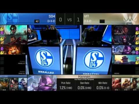 FC Schalke 04 vs Team Vitality Game 2 D1W5 EU LCS Summer Split 2016 | VIT vs S04 Day 1 Week 5